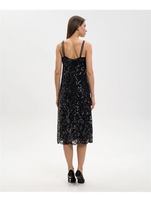 Abito longuette in pizzo con paillettes TWINSET | TP2630/00006
